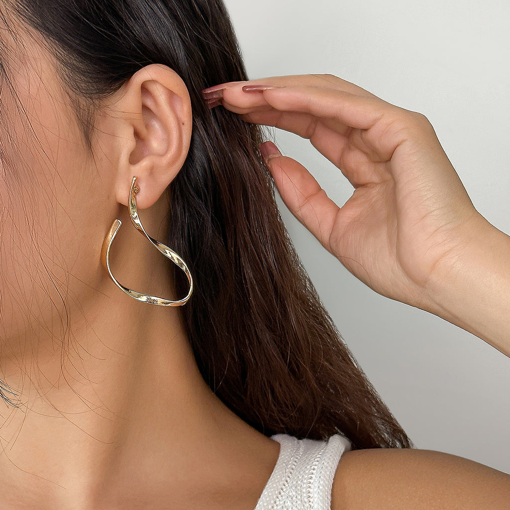 Boucles d’oreilles Irréguliers