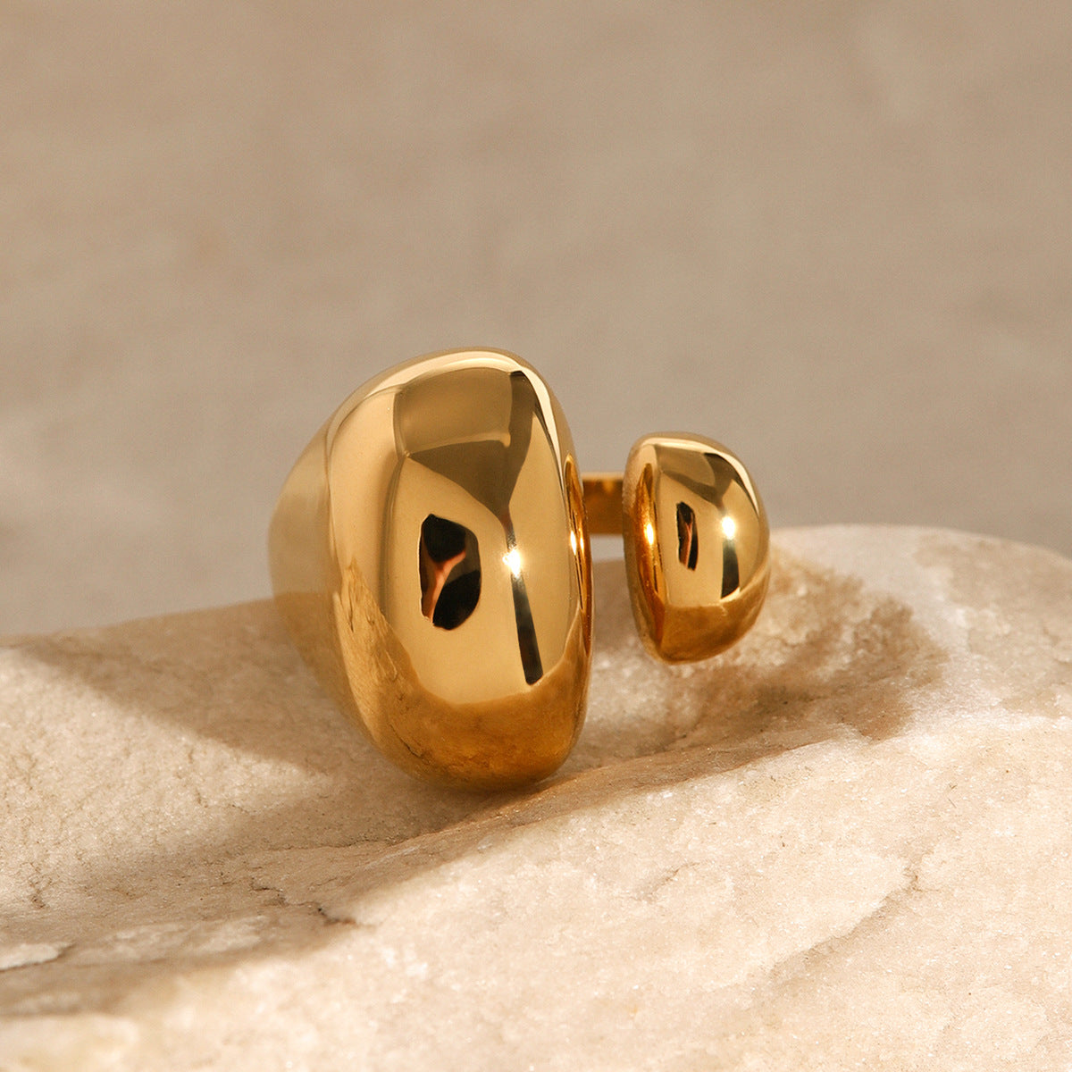 Bague ouverte en Acier Inoxydable