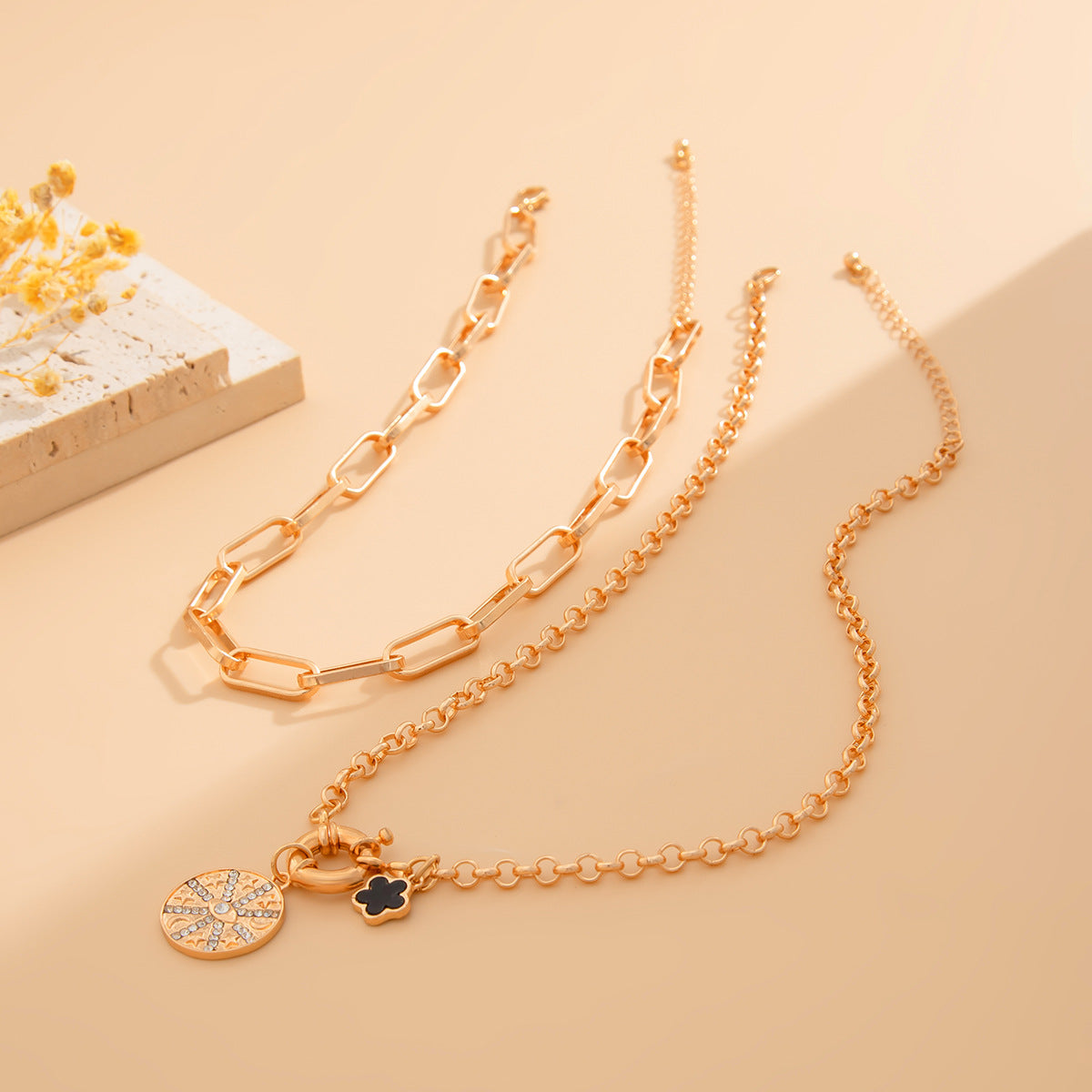 Ensemble de colliers 3 Pièces