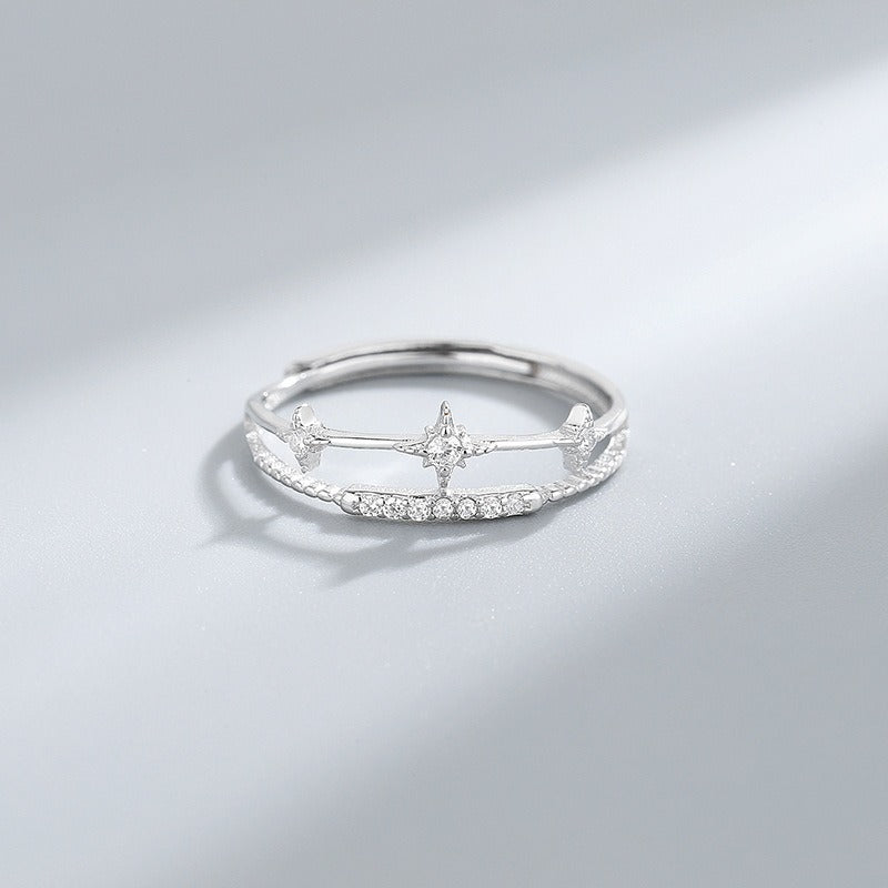 Bague en Argent S925 Design Octomoment tendance