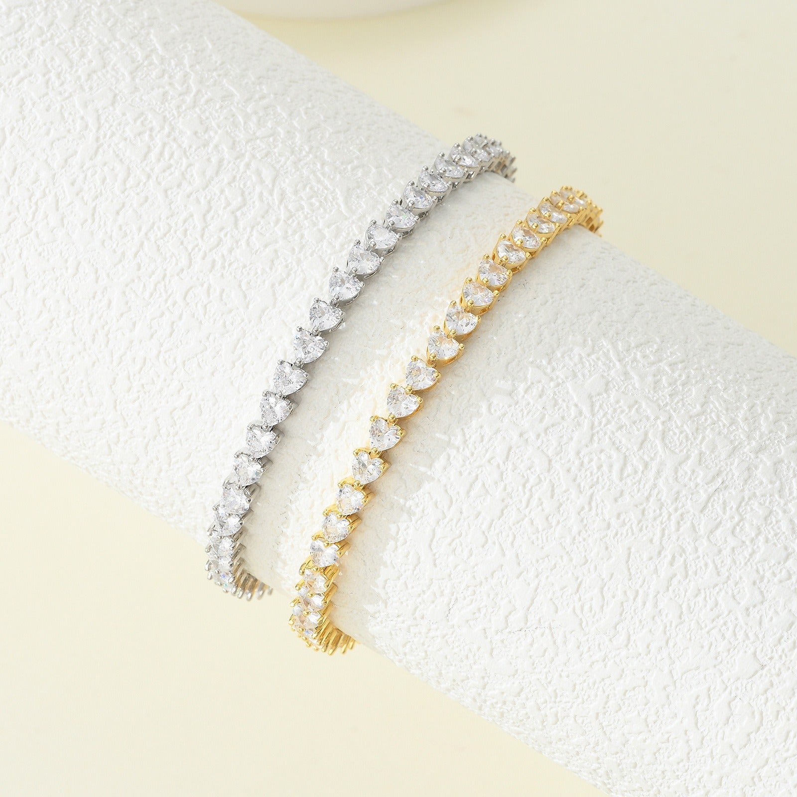 Bracelet Tennis Cœur