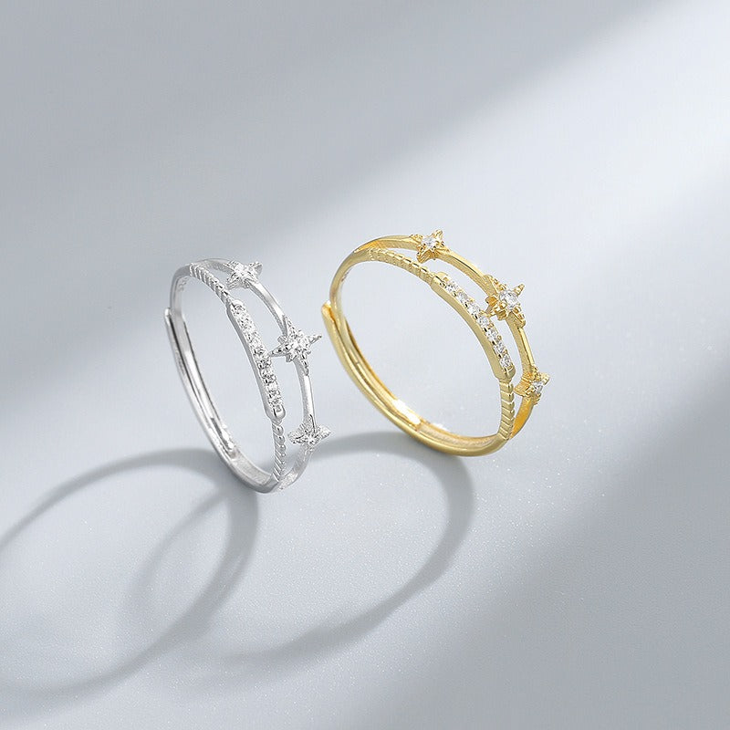 Bague en Argent S925 Design Octomoment tendance