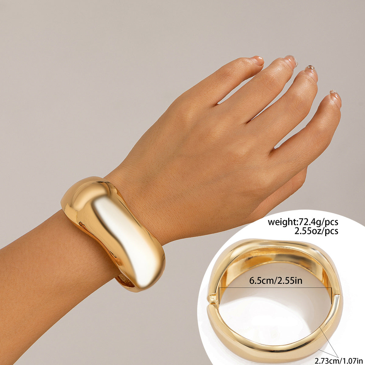 Bracelets ouverts Effet Miroir